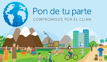 óPon de tu parteó para luchar contra el cambio climótico